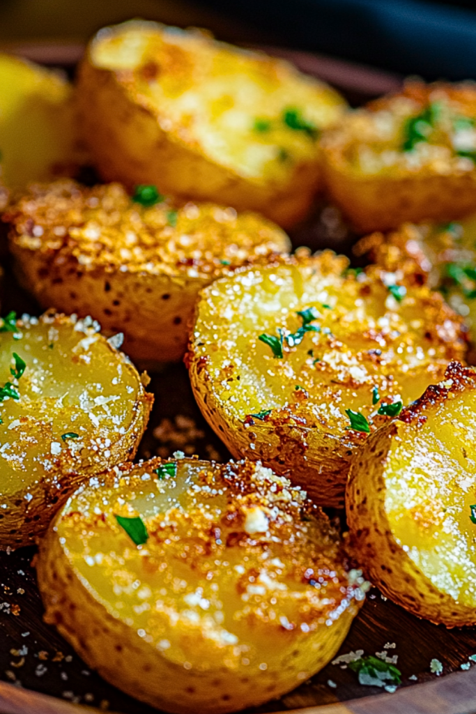 Parmesan Crusted Potatoes Parmesan Crusted Potatoes