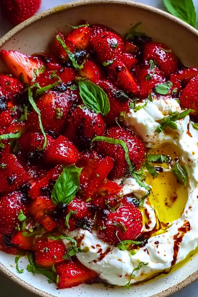 Whipped Feta with Roasted Strawberries Whipped Feta with Roasted Strawberries