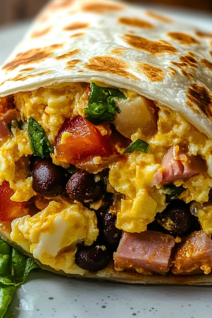 High Protein Breakfast Burrito High Protein Breakfast Burrito