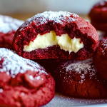 Cheesecake Stuffed Red Velvet Cookies Cheesecake Stuffed Red Velvet Cookies