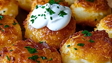 Mashed Potato Cheese Puffs