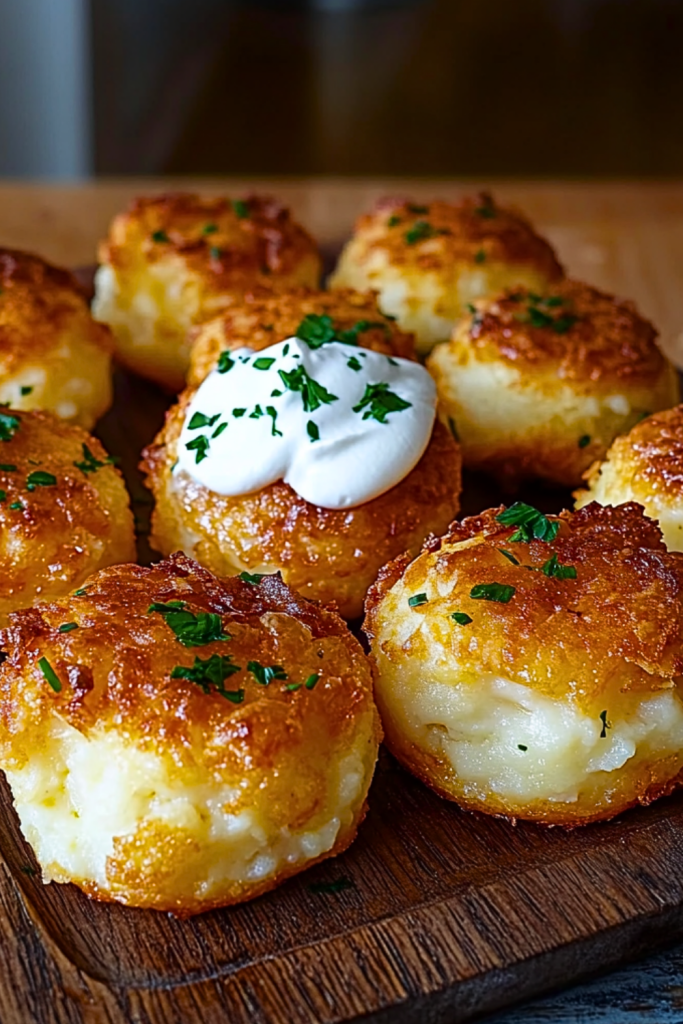 Mashed Potato Cheese Puffs Mashed Potato Cheese Puffs