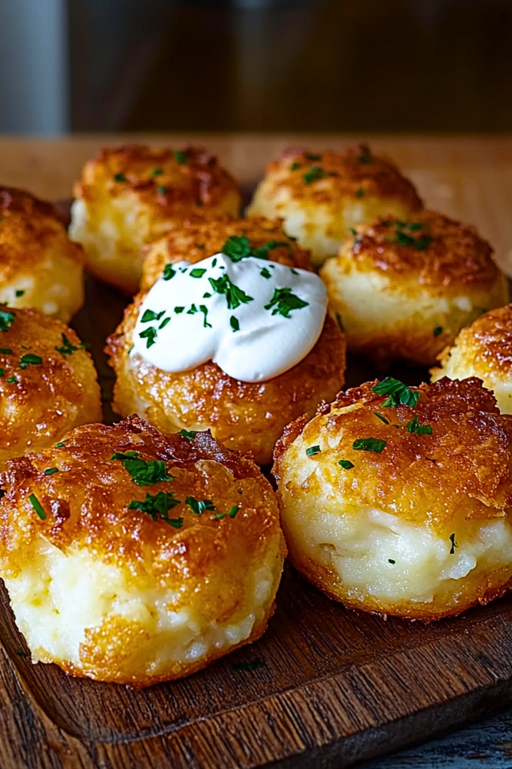 Mashed Potato Cheese Puffs