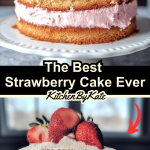 The Best Strawberry Cake Ever