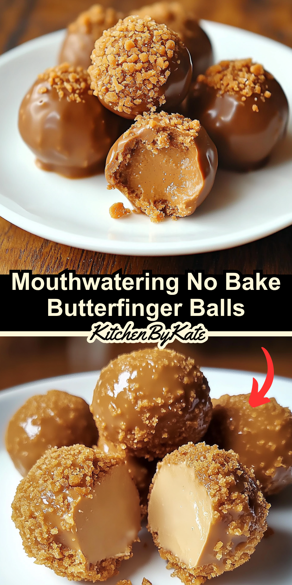 Mouthwatering No Bake Butterfinger Balls Mouthwatering No Bake Butterfinger Balls
