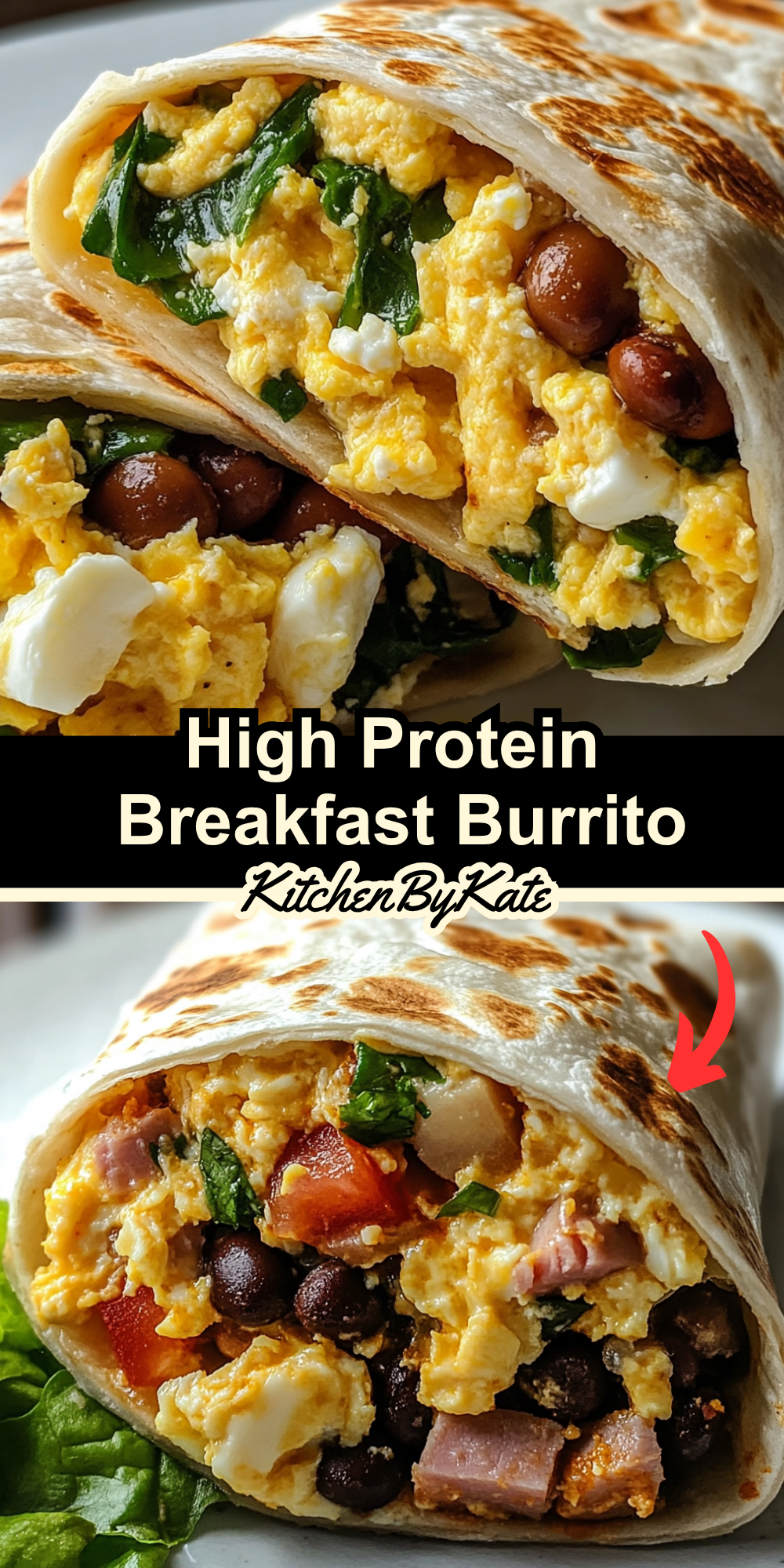 High Protein Breakfast Burrito High Protein Breakfast Burrito