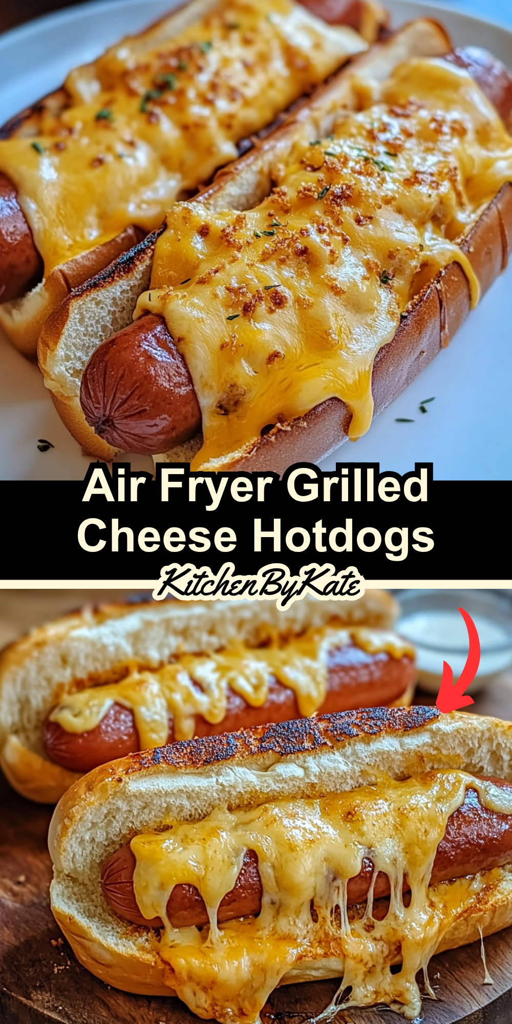 Air Fryer Grilled Cheese Hotdogs Air Fryer Grilled Cheese Hotdogs