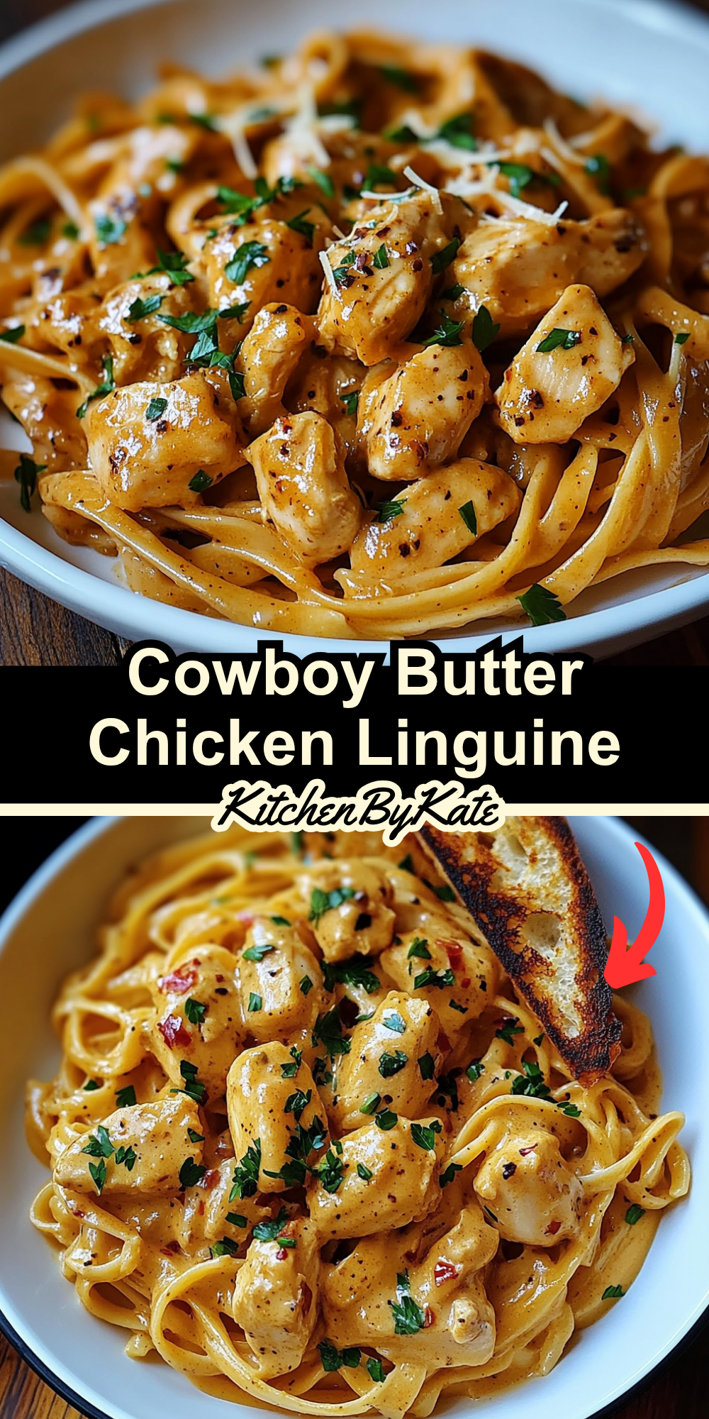 Cowboy Butter Chicken Linguine Cowboy Butter Chicken Linguine