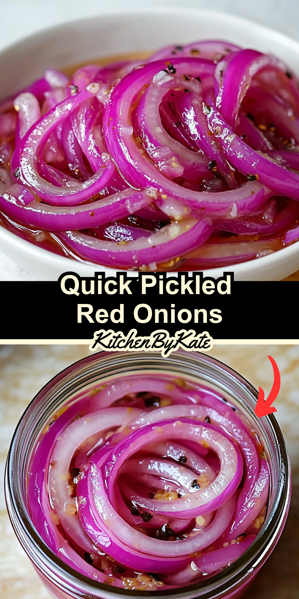 Quick Pickled Red Onions