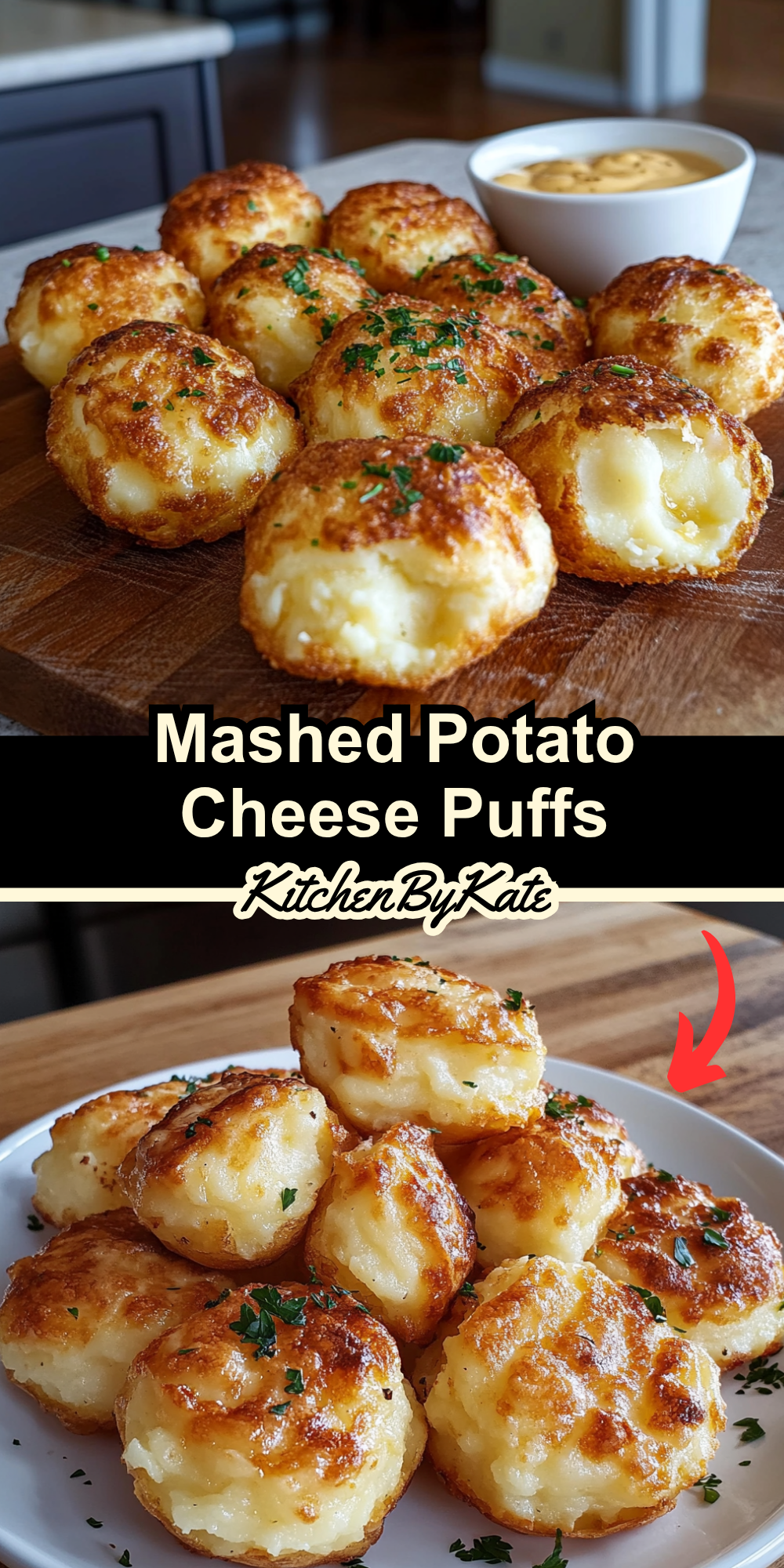 Mashed Potato Cheese Puffs Mashed Potato Cheese Puffs