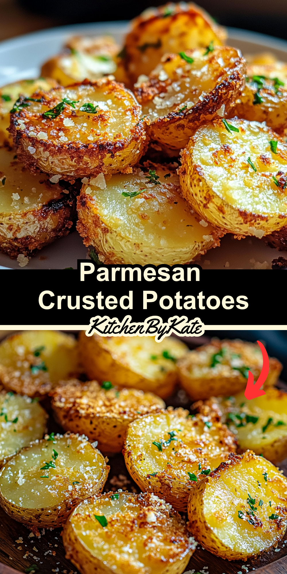 Parmesan Crusted Potatoes Parmesan Crusted Potatoes