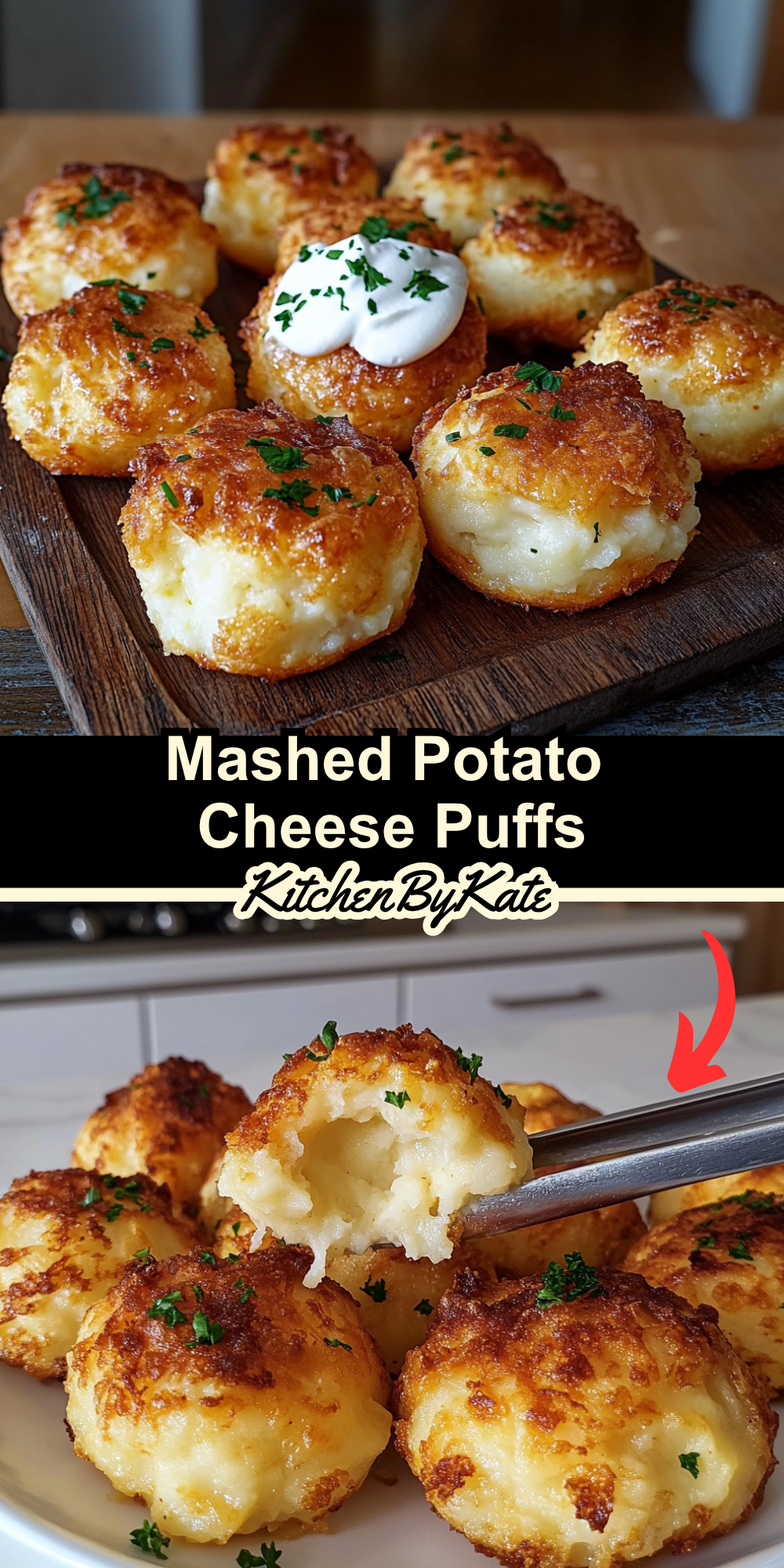 Mashed Potato Cheese Puffs Mashed Potato Cheese Puffs