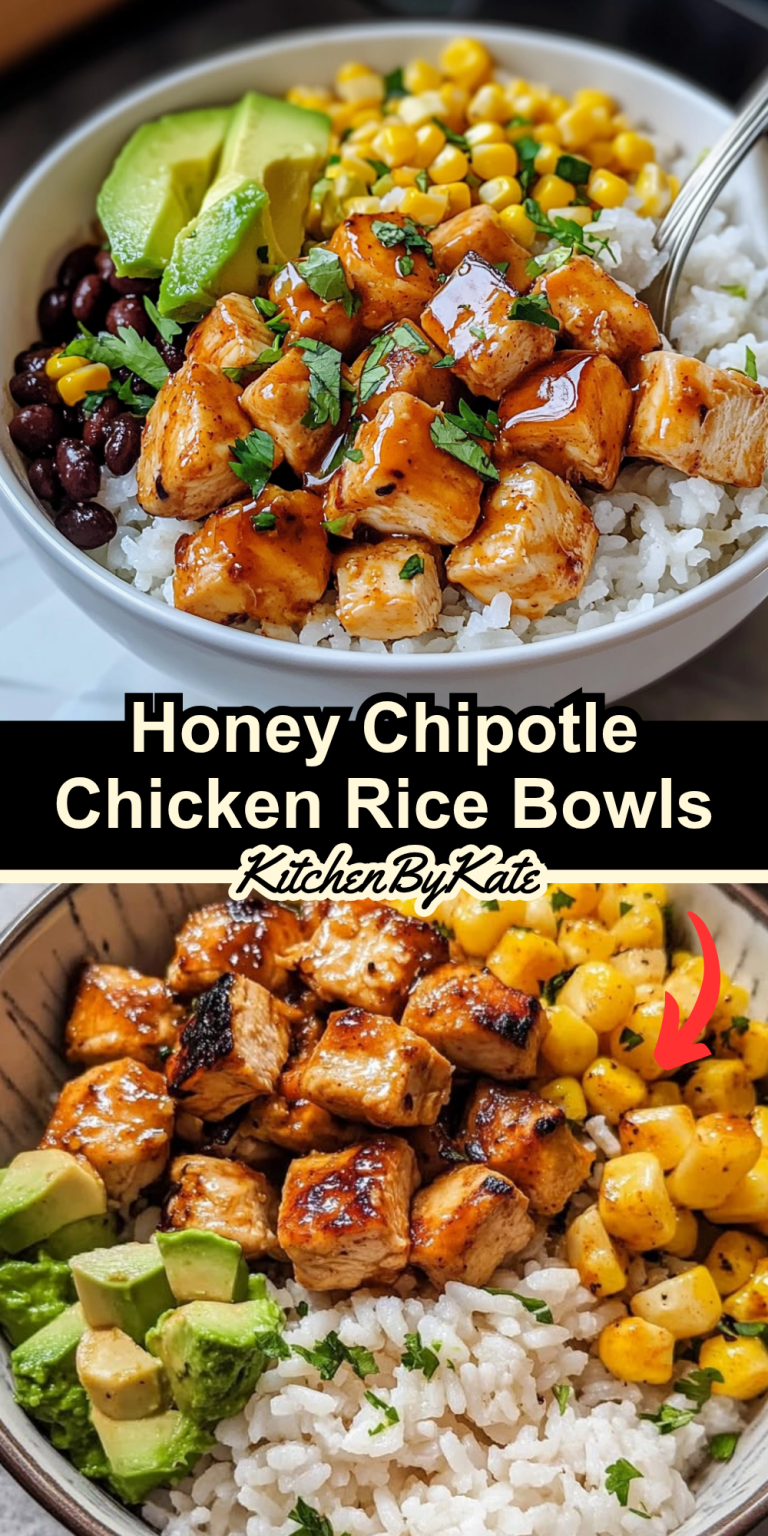 Honey Chipotle Chicken Rice Bowls