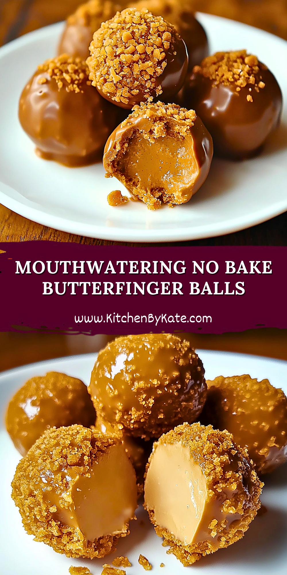 Mouthwatering No Bake Butterfinger Balls Mouthwatering No Bake Butterfinger Balls