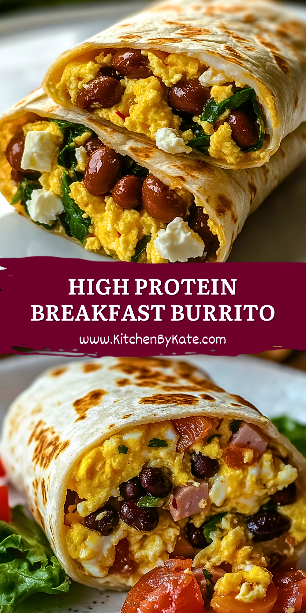 High Protein Breakfast Burrito High Protein Breakfast Burrito