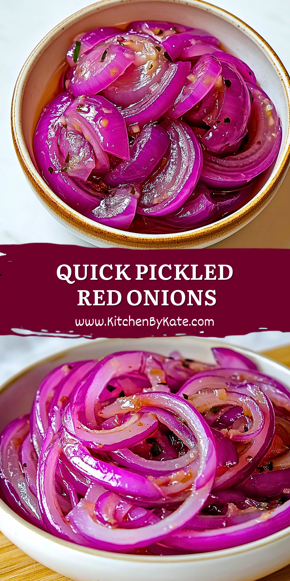 Quick Pickled Red Onions