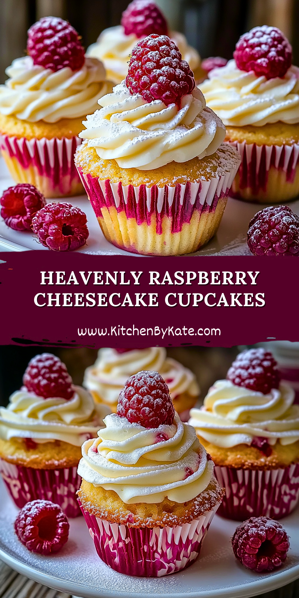Heavenly Raspberry Cheesecake Cupcakes Heavenly Raspberry Cheesecake Cupcakes