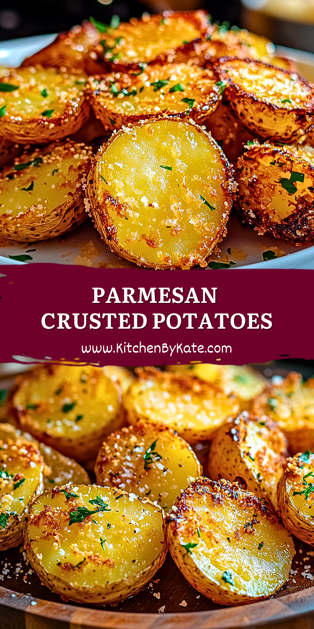 Parmesan Crusted Potatoes Parmesan Crusted Potatoes