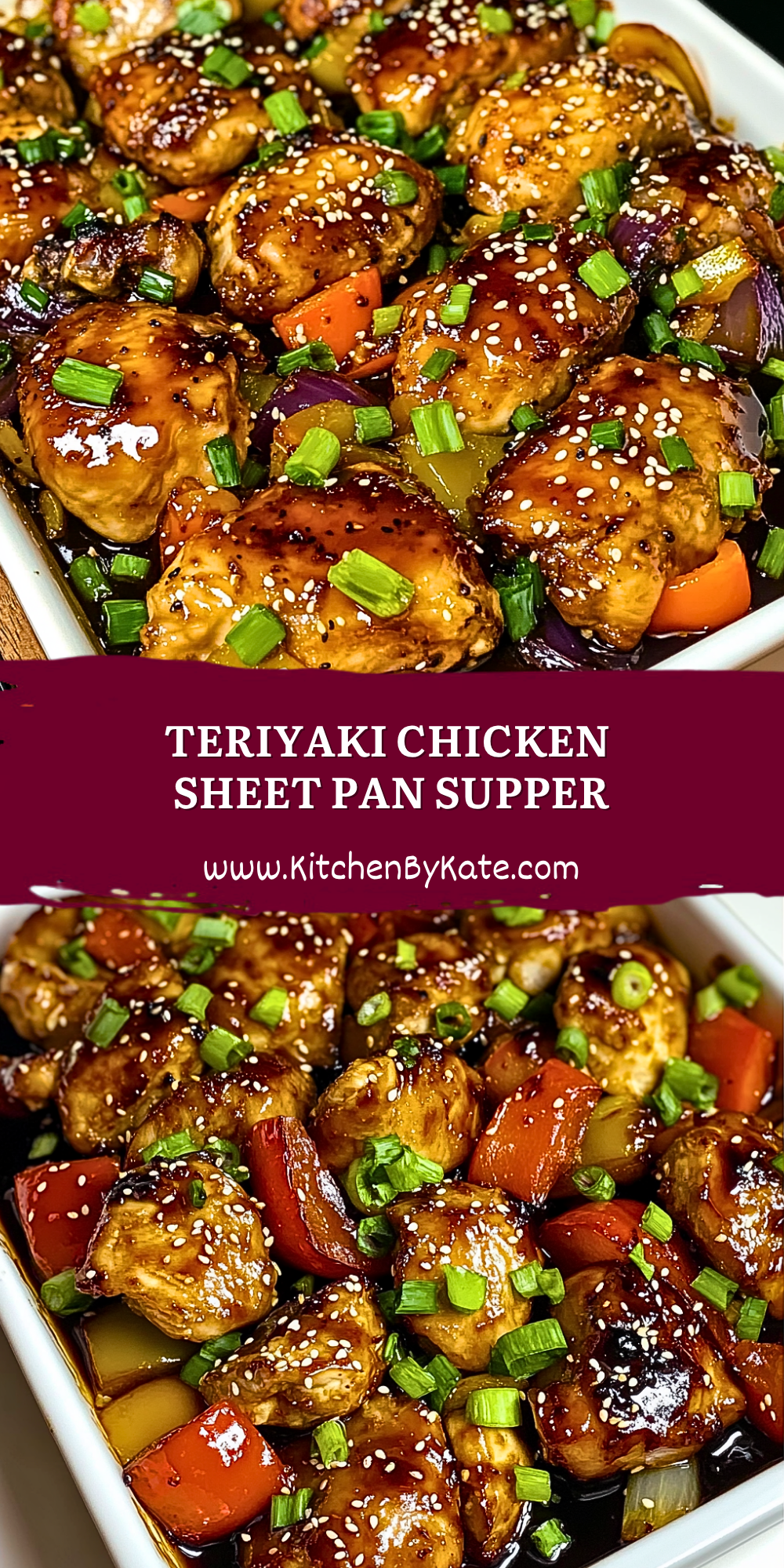 Teriyaki Chicken Sheet Pan Supper Teriyaki Chicken Sheet Pan Supper