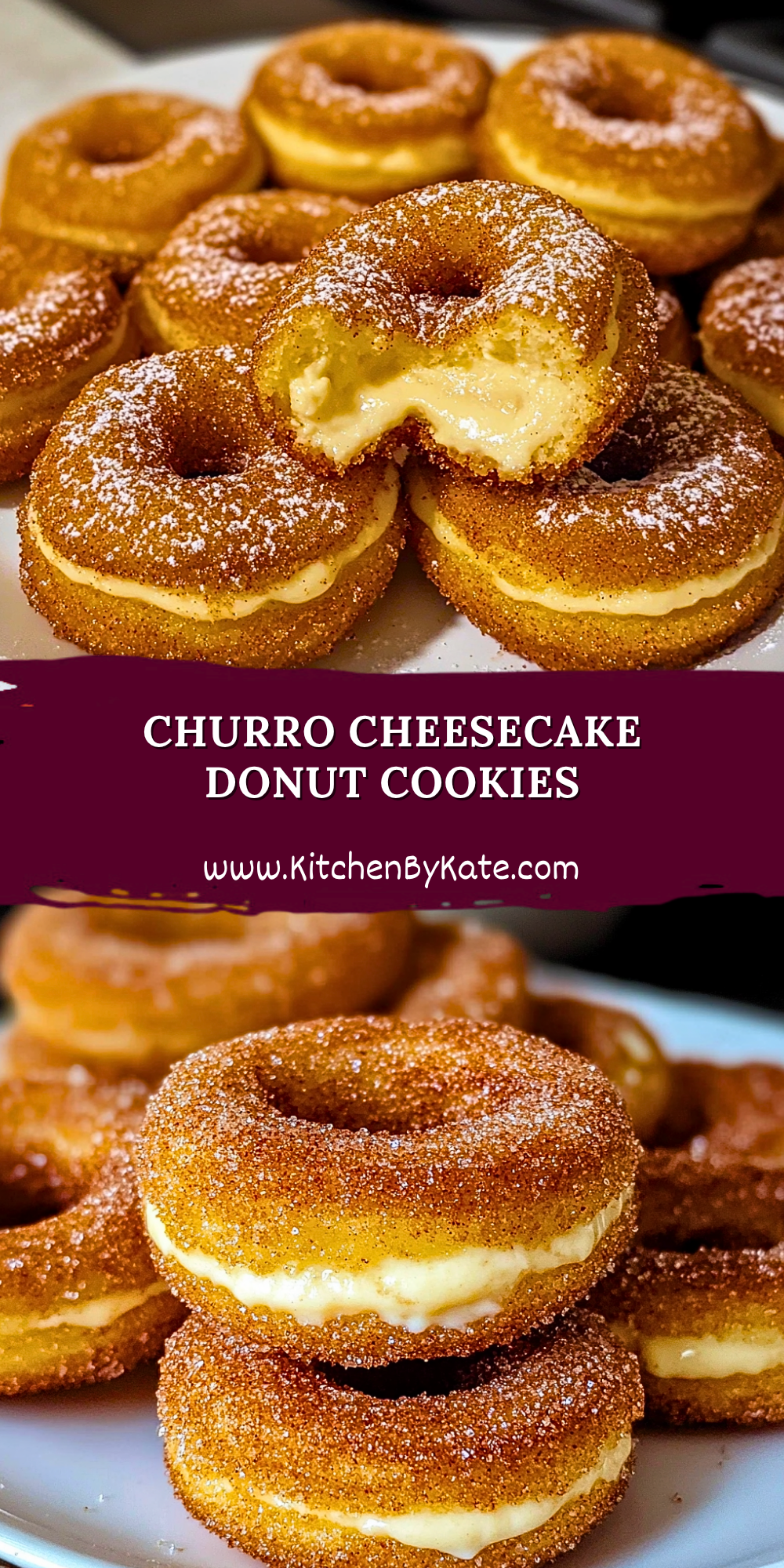Churro Cheesecake Donut Cookies Churro Cheesecake Donut Cookies