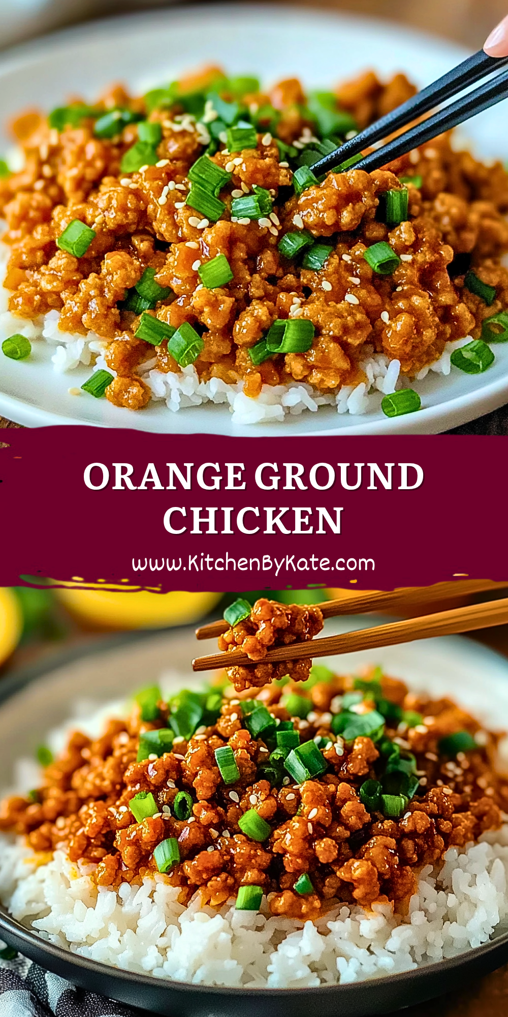 Orange Ground Chicken Orange Ground Chicken