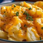 Crockpot Cheesy Potatoes