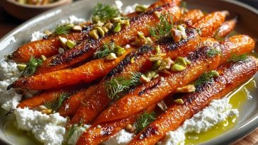 Roasted Carrots with Ricotta