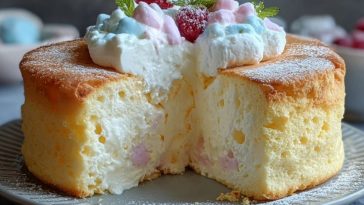 Light & Fluffy Cloud Cake
