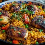 Caribbean Chicken and Spiced Rice