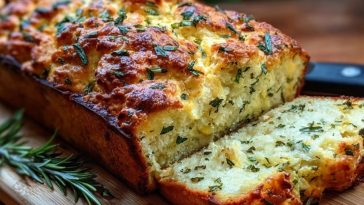 Savory Herb & Cheese Quick Bread