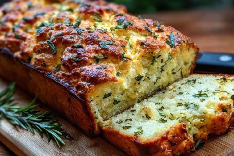 Savory Herb & Cheese Quick Bread