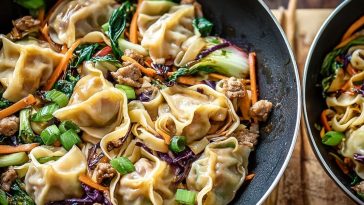 Potsticker Noodle Bowls