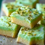 Pistachio Pudding Sugar Cookie Bars