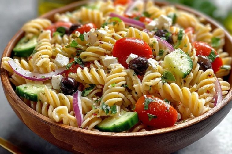 Pasta Salad with Italian Dressing