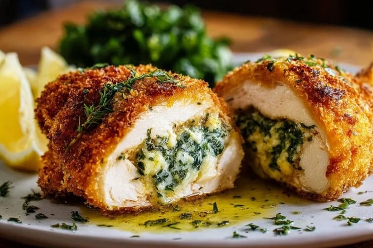 Chicken Kiev with Garlic Butter