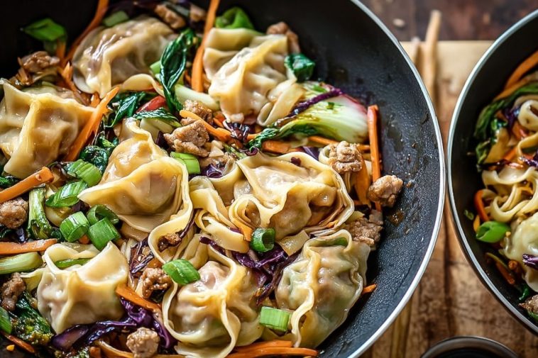 Potsticker Noodle Bowls