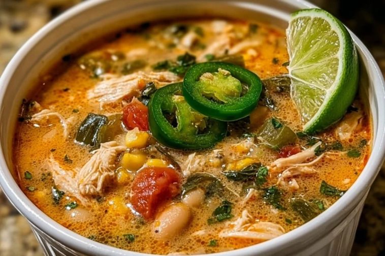 Cajun White Chicken Chili