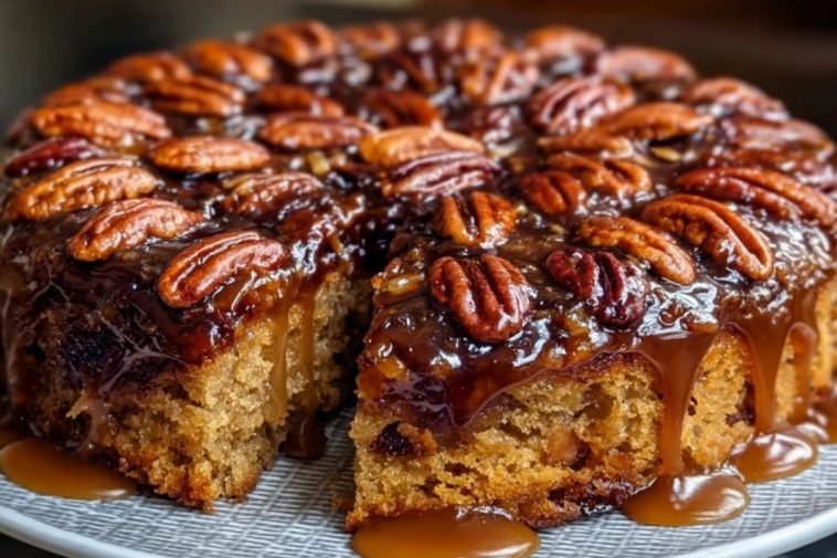 Pecan Upside Down Cake
