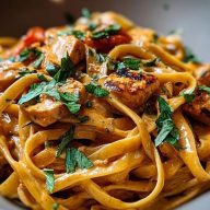 Cowboy Butter Chicken Linguine