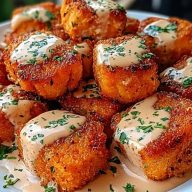 Crispy Bang Bang Salmon Bites