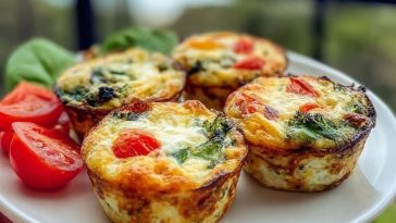 Egg White Muffins with Veggies