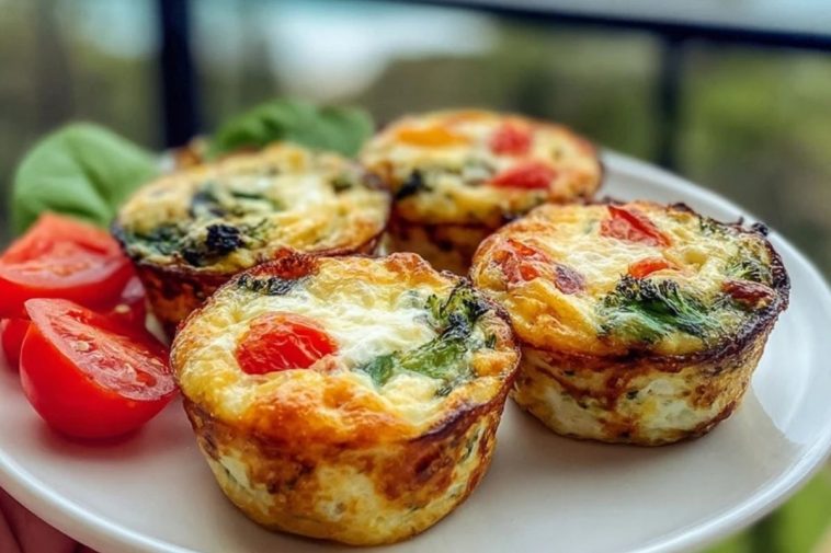 Egg White Muffins with Veggies