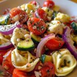 Garden Tortellini Pasta Salad