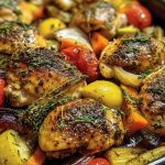 Insanely Good One-Pan Herb Chicken & Roasted Veggie Bake