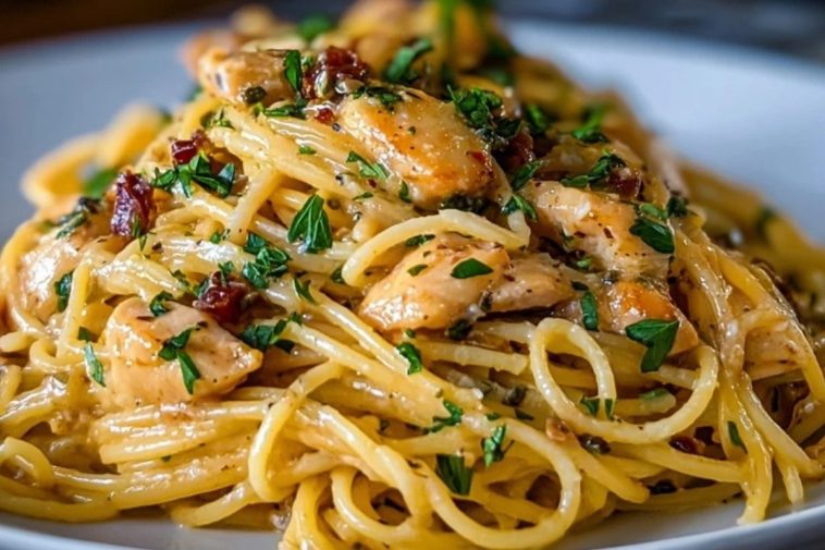 Monterey Chicken Spaghetti