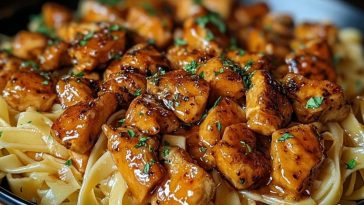 Spicy Cajun Honey Butter Chicken & Pasta