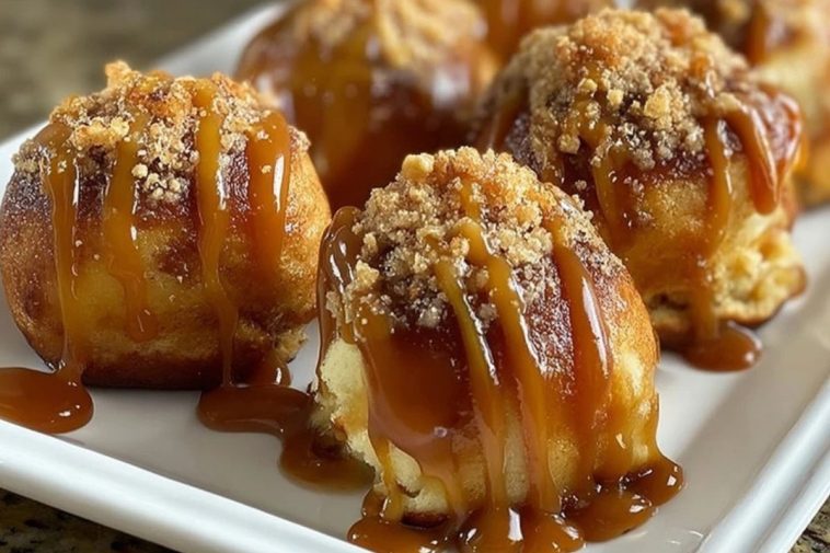 Apple Caramel Bombs That'll Melt in Your Mouth