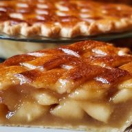Apple Pie with a Unique Crust