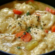 Chicken and Dumpling Soup Recipe