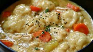 Chicken and Dumpling Soup Recipe